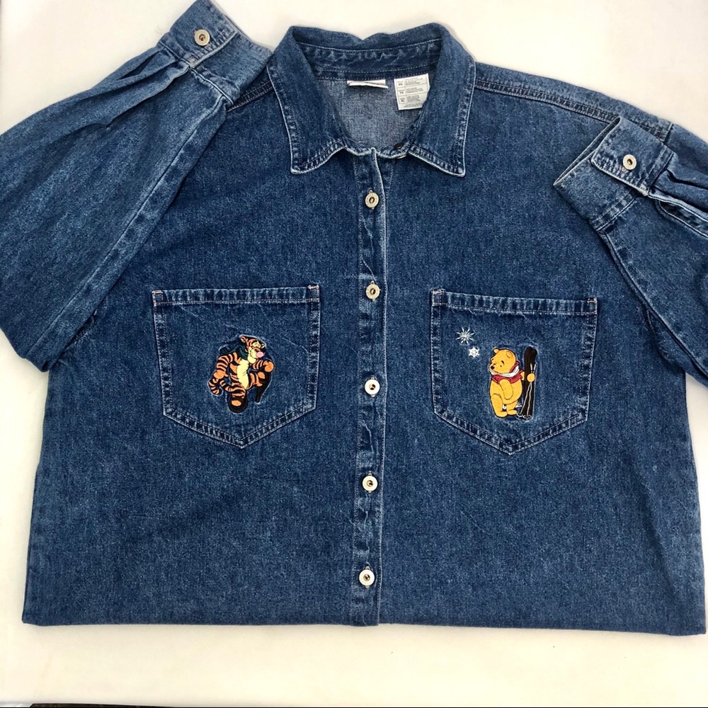Vintage Disney’s Pooh Denim Shirt